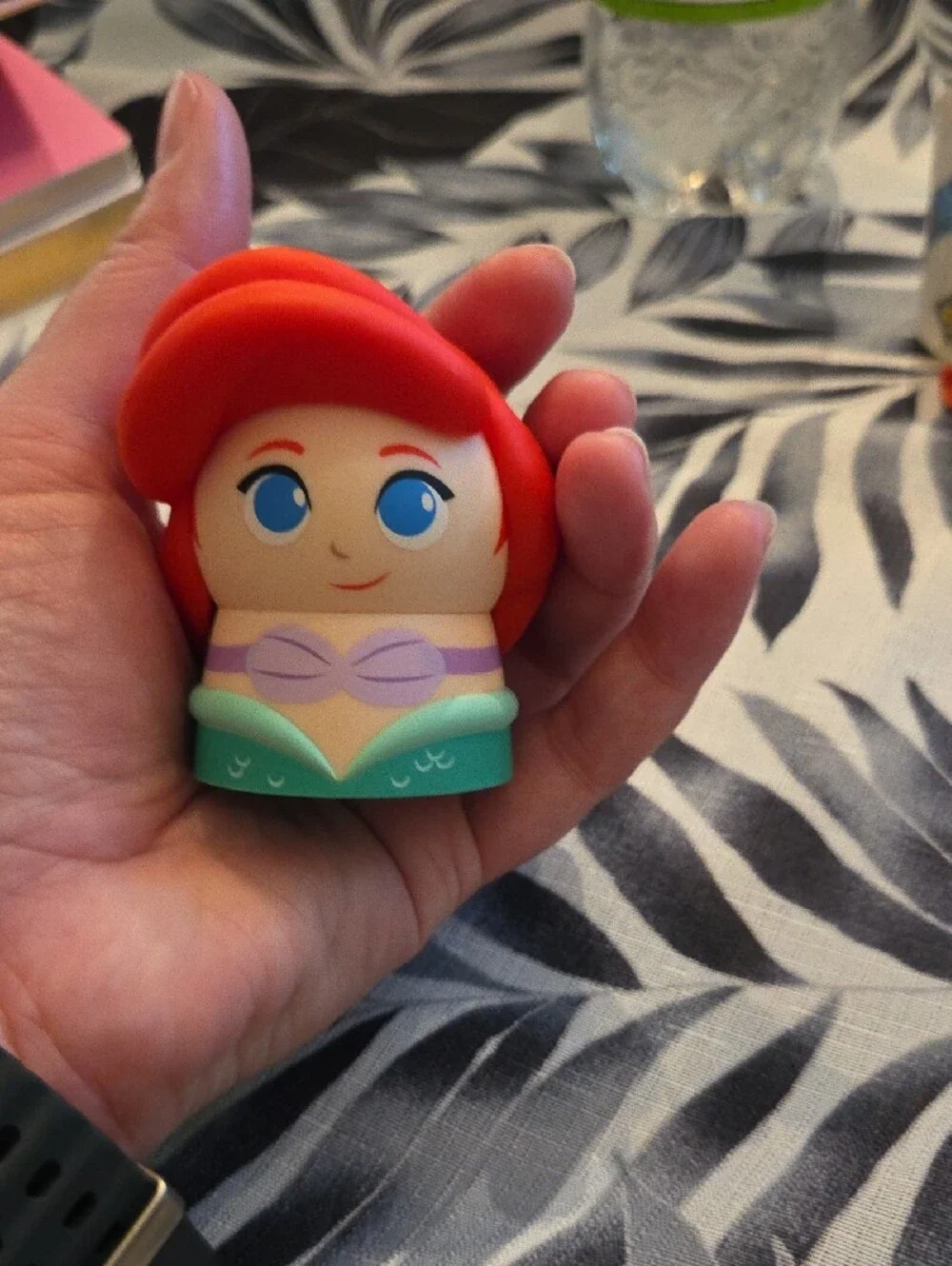 Disney Ariel Bitty Boomers Cute Red & Green Mermaid Toy